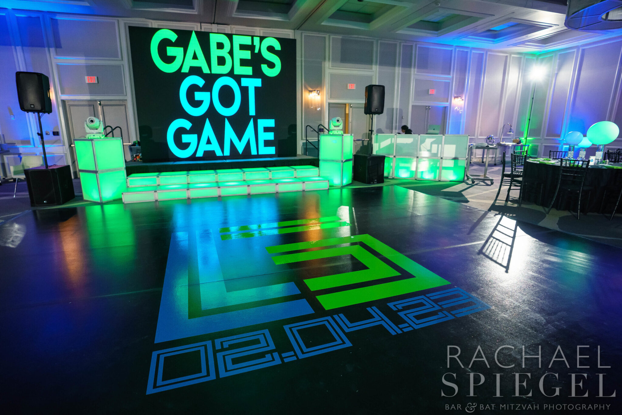 Wall Rally Epic LED Video Wall Rental & Production for DMV Mitzvahs - NYX Events