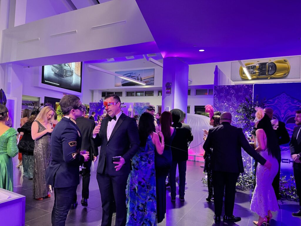 NYX Events masquerade.